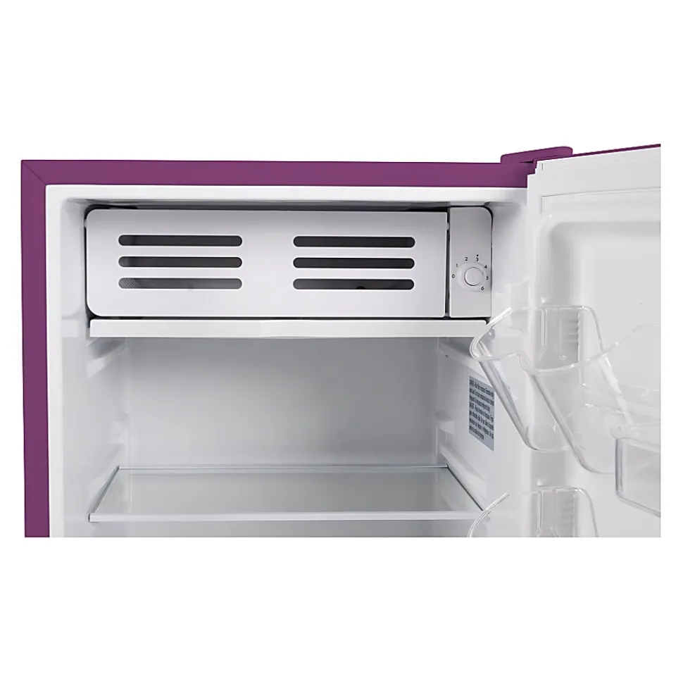 Frigidaire® 3.2-cu. ft. Retro Bar Refrigerator with Side Bottle Opener, Plum, EFR397-PLUM