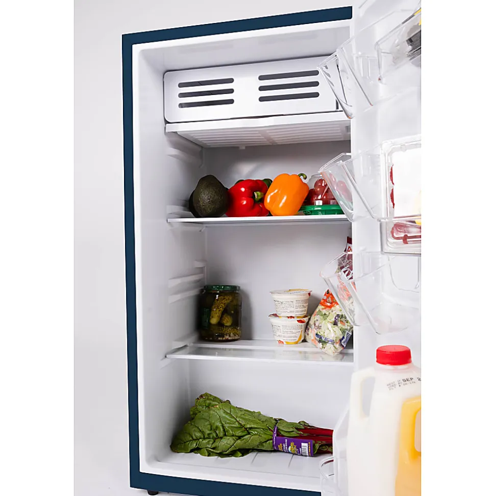Frigidaire® 3.2-cu. ft. Retro Bar Refrigerator with Side Bottle Opener, Azure, EFR397-AZURE