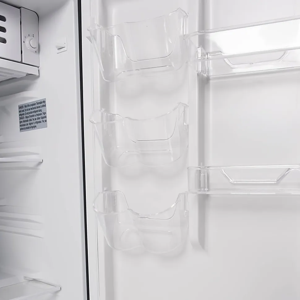 Frigidaire® 3.2-cu. ft. Retro Bar Refrigerator with Side Bottle Opener, Black, EFR397-BLACK