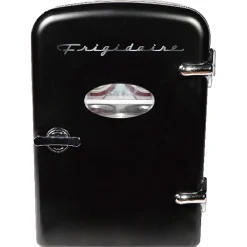 Frigidaire 0.5 Cu Ft Retro Portable Mini Refrigerator, Black
