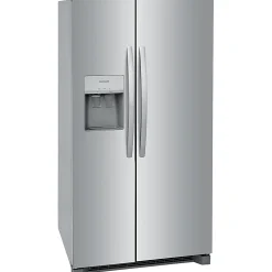 Frigidaire 25.6 Cu. Ft. 36'' Standard Depth Side by Side Refrigerator - 25.60 ft³ - Auto-defrost - Side by Side - FRSS2633AS