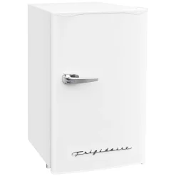 Frigidaire® 3.2-cu.-ft. 65-Watt Eraser-Board Door Retro Compact Fridge, White, EFR331-B-WHITE
