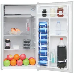 Frigidaire® 3.2-cu.-ft. 65-Watt Retro Bar Fridge with Side Bottle Opener, Moonbeam, EFR376-B-MOONBM