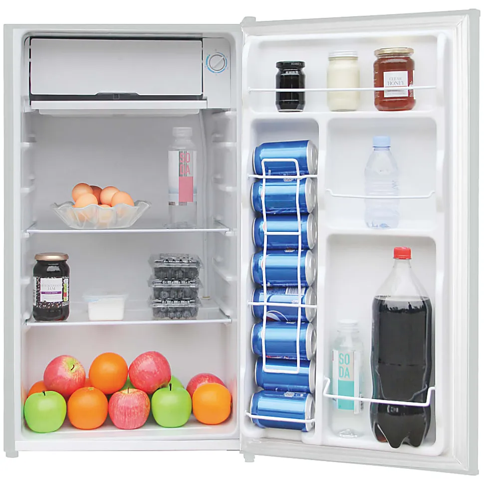 Frigidaire® 3.2-cu.-ft. 65-Watt Retro Bar Fridge with Side Bottle Opener, Moonbeam, EFR376-B-MOONBM