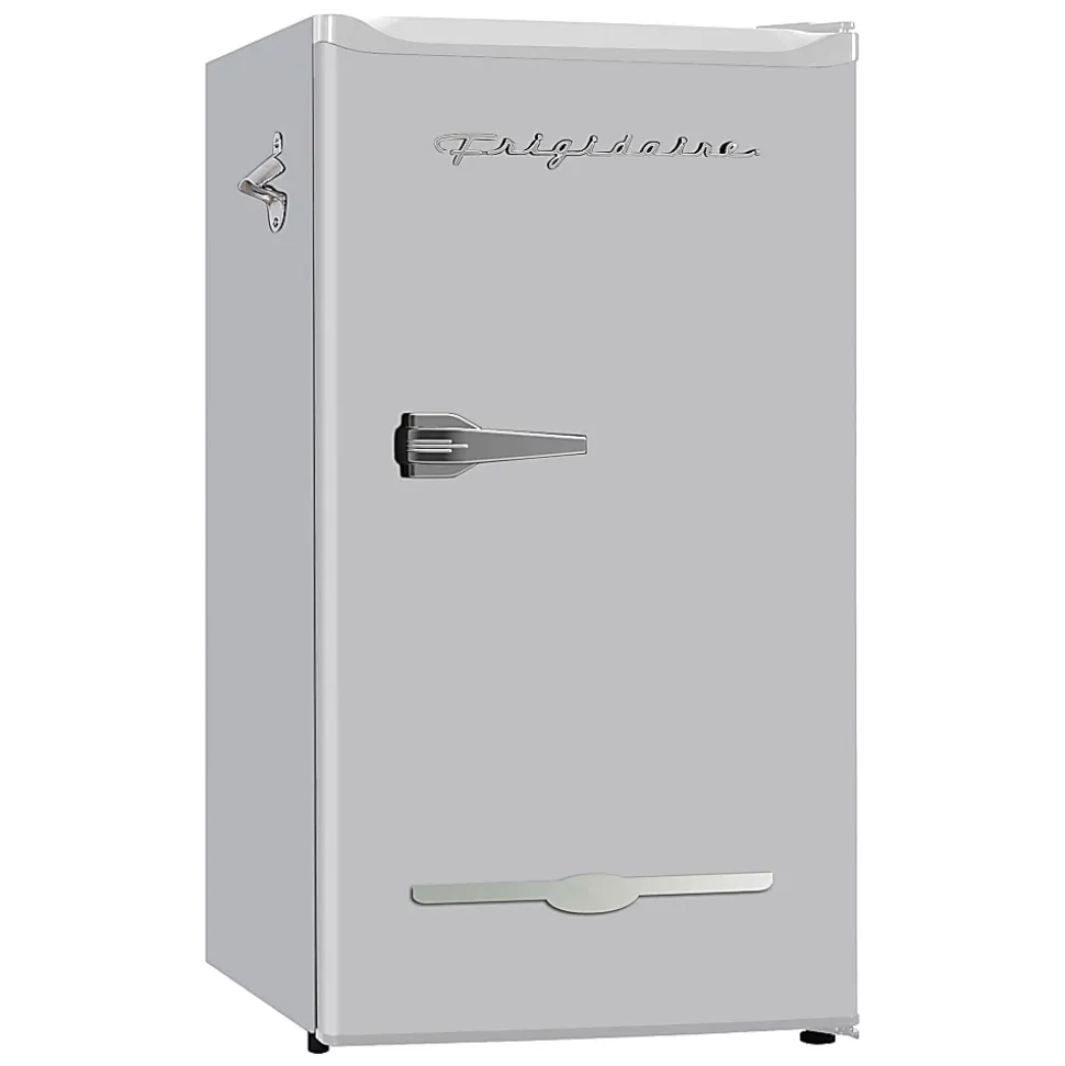 Frigidaire® 3.2-cu.-ft. 65-Watt Retro Bar Fridge with Side Bottle Opener, Moonbeam, EFR376-B-MOONBM