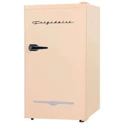 Frigidaire® 3.2-cu.-ft. 65-Watt Retro Bar Fridge with Side Bottle Opener, Coral, EFR376-B-CORAL