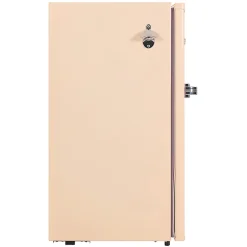 Frigidaire® 3.2-cu.-ft. 65-Watt Retro Bar Fridge with Side Bottle Opener, Coral, EFR376-B-CORAL