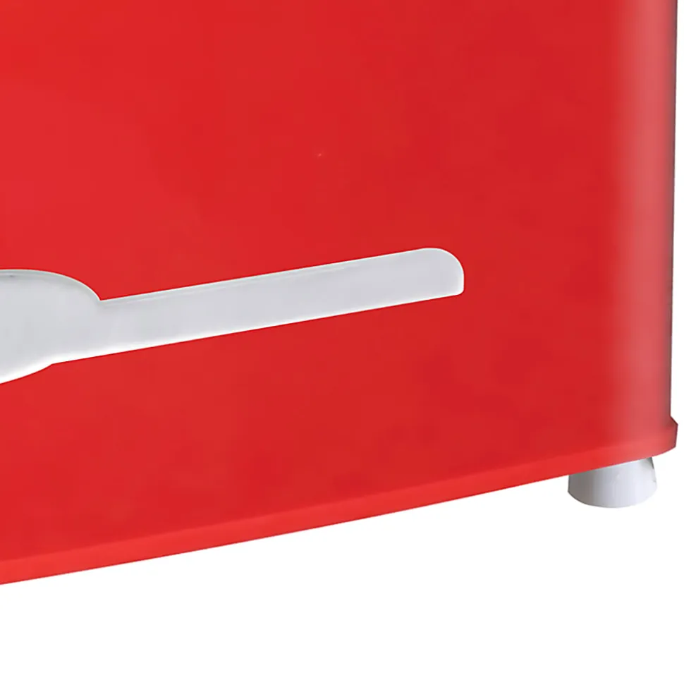 Frigidaire® 3.2-cu.-ft. 65-Watt Retro Bar Fridge with Side Bottle Opener, Red, EFR376-B-RED