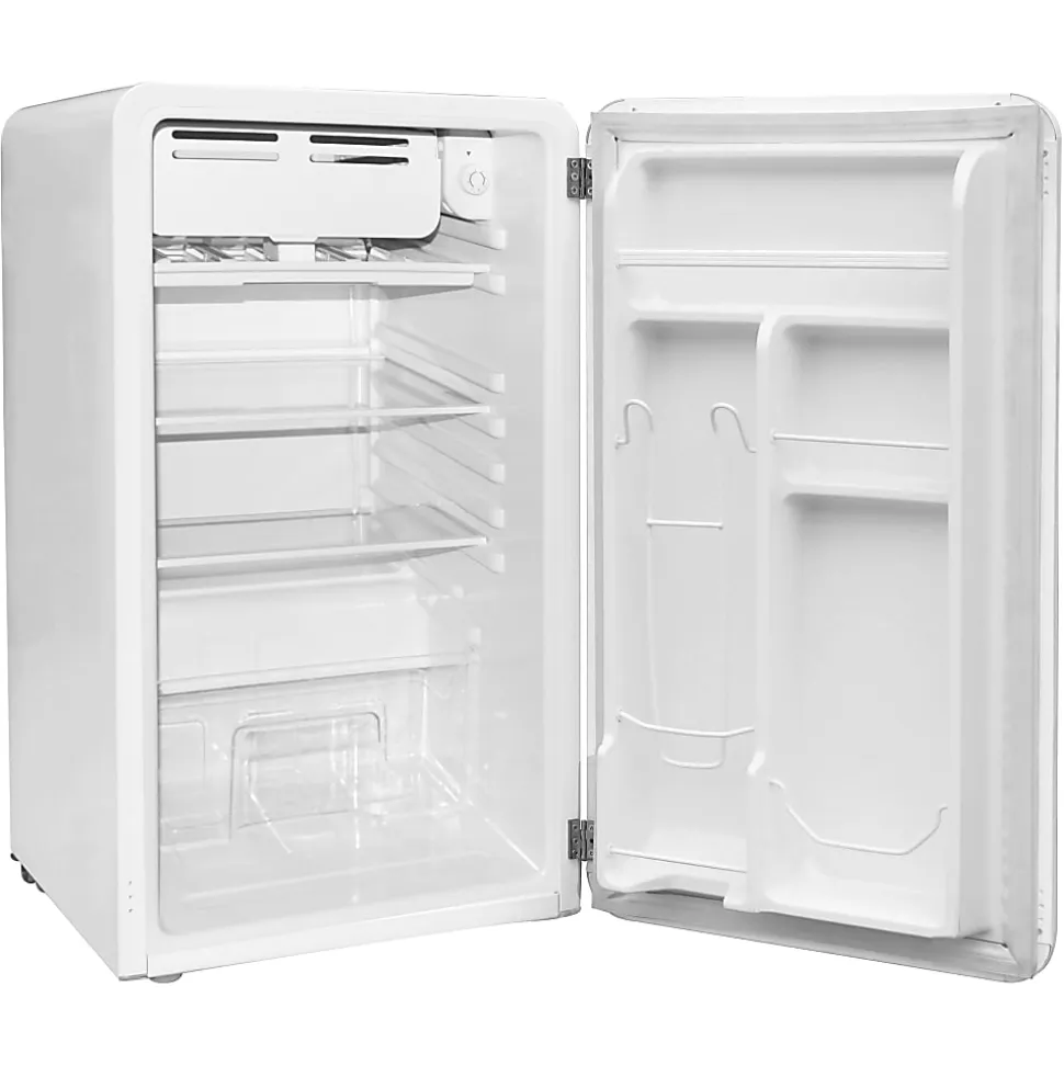 Frigidaire® 3.2-cu. ft. 60-Watt Retro Compact Refrigerator, White, EFR372-B-WHITE