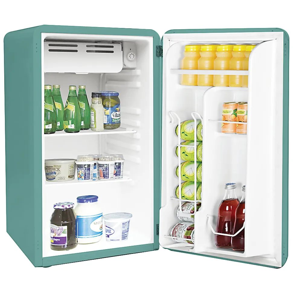 Frigidaire® 3.2-cu.-ft. 60-Watt Retro Compact Refrigerator, Mint, EFR372-MINT