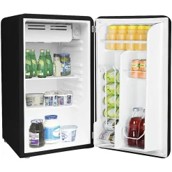Frigidaire® 3.2-cu.-ft. 60-Watt Retro Compact Refrigerator, Black, EFR372-B-BLACK