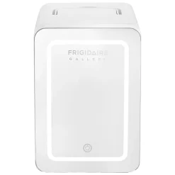 Frigidaire Gallery® 9-Can Lighted Mirror Beauty Fridge, White