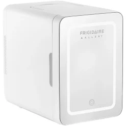 Frigidaire Gallery® 9-Can Lighted Mirror Beauty Fridge, White