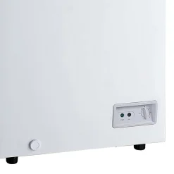 Frigidaire Garage-Ready Chest Deep Freezer with Easy-Defrost Drain, 3.5 cu ft, White