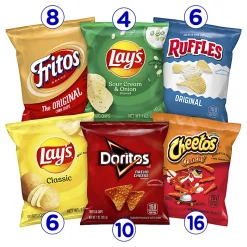 Frito-Lay® Classic Variety Pack, 1 Oz, Pack Of 50 Bags