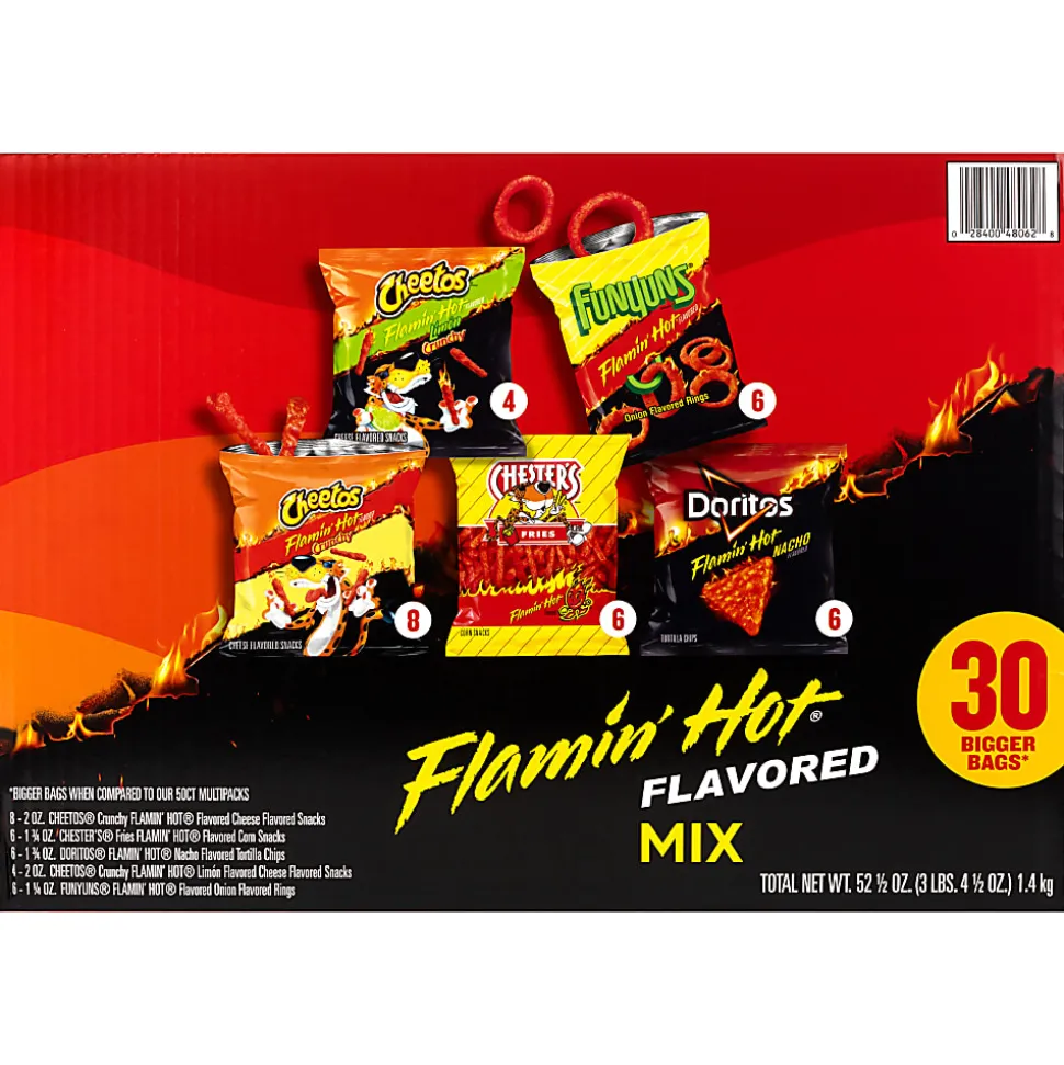 Frito-Lay® Flamin' Hot Mix, Box Of 30