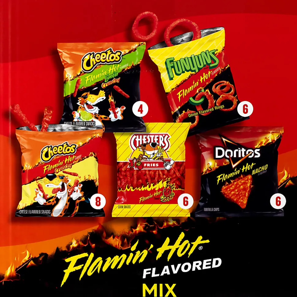 Frito-Lay® Flamin' Hot Mix, Box Of 30
