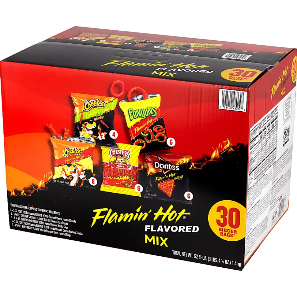 Frito-Lay® Flamin' Hot Mix, Box Of 30