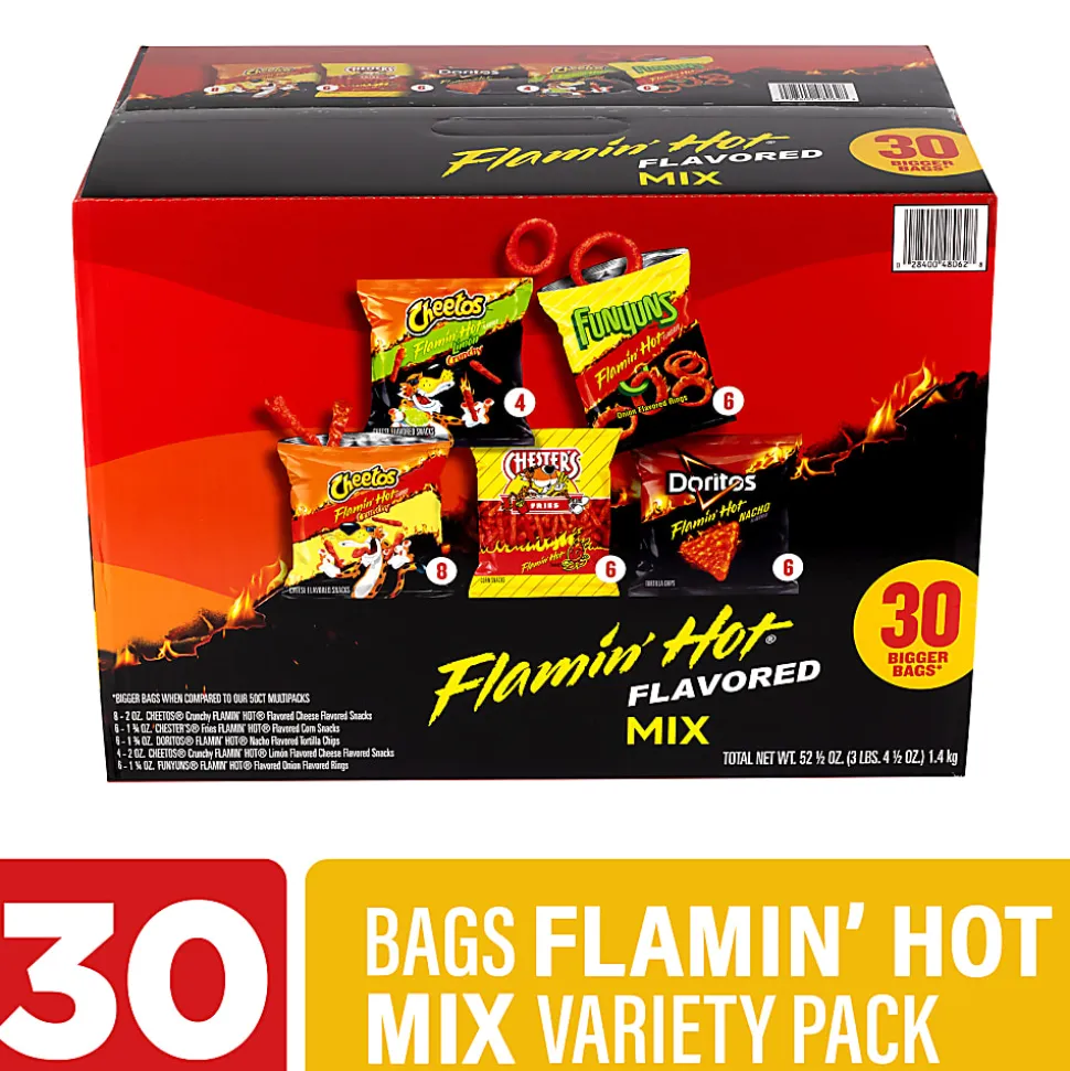 Frito-Lay® Flamin' Hot Mix, Box Of 30