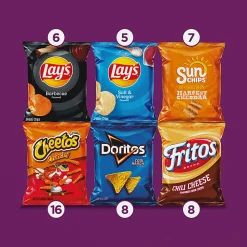 Frito-Lay Flavor Mix Variety Pack, 1 Oz, Total Qty 50