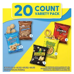 Frito-Lay Macrosnack Variety Pack, Pack Of 20 Bags