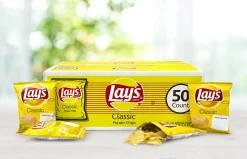Frito-Lay® Original Lay's® Potato Chips, 1 Oz, Box Of 50 Bags