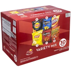 Frito-Lay Variety Big Grab Bag, Bag Of 30 Bags