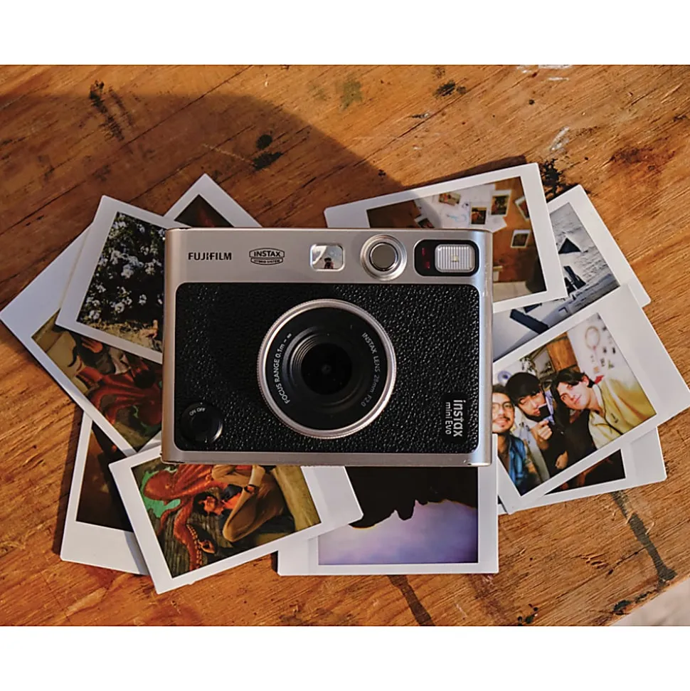 FUJIFILM instax mini Evo Camera, Black