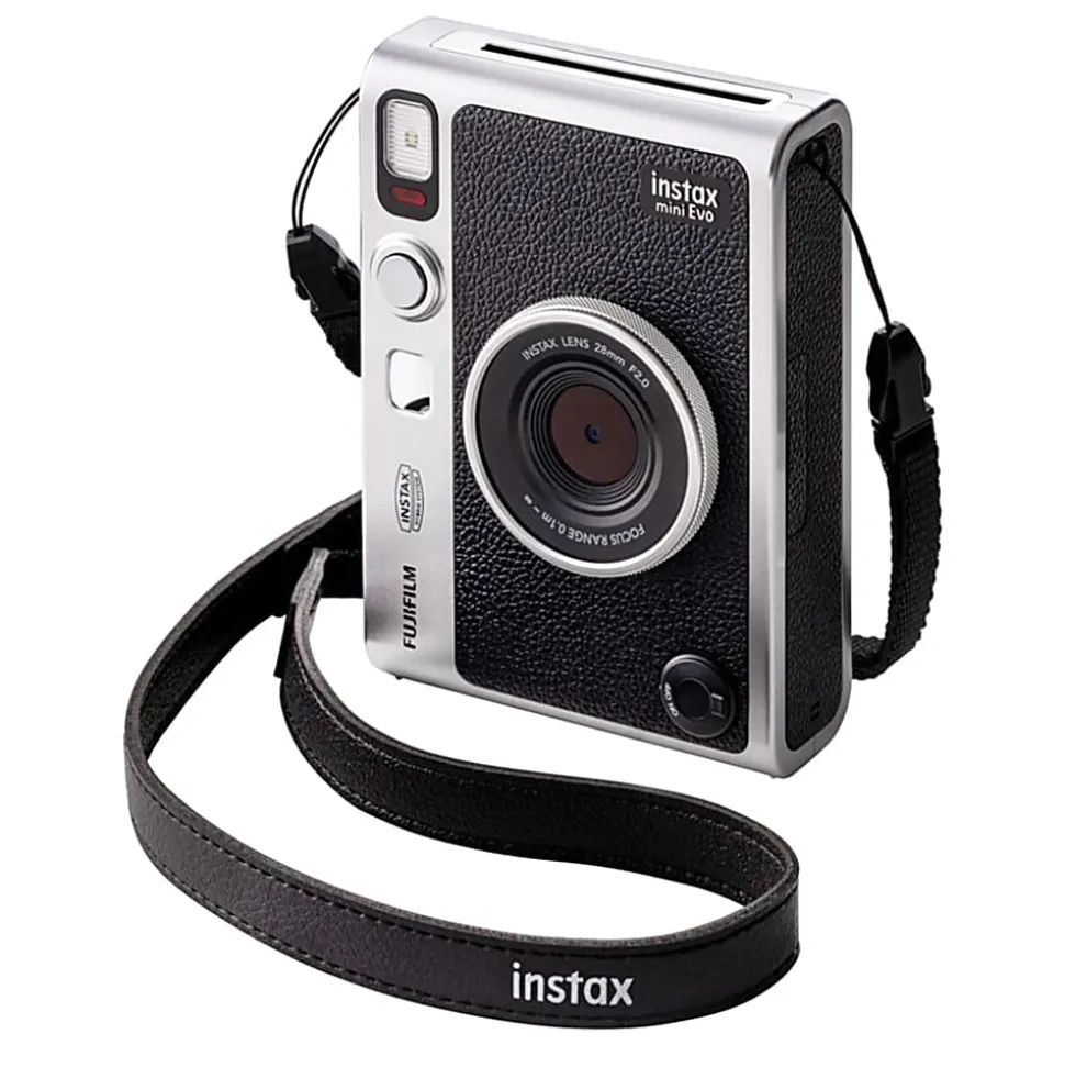 FUJIFILM instax mini Evo Camera, Black