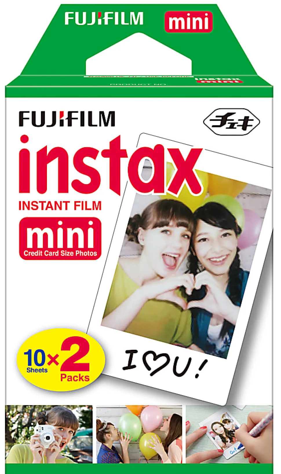 Fujifilm® instax mini Film For instax mini Cameras, Pack Of 2, MINIFILMTWINPK