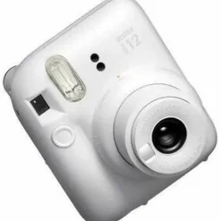 Fujifilm Instax Mini 12 Instant Film Camera With Lens, Clay White