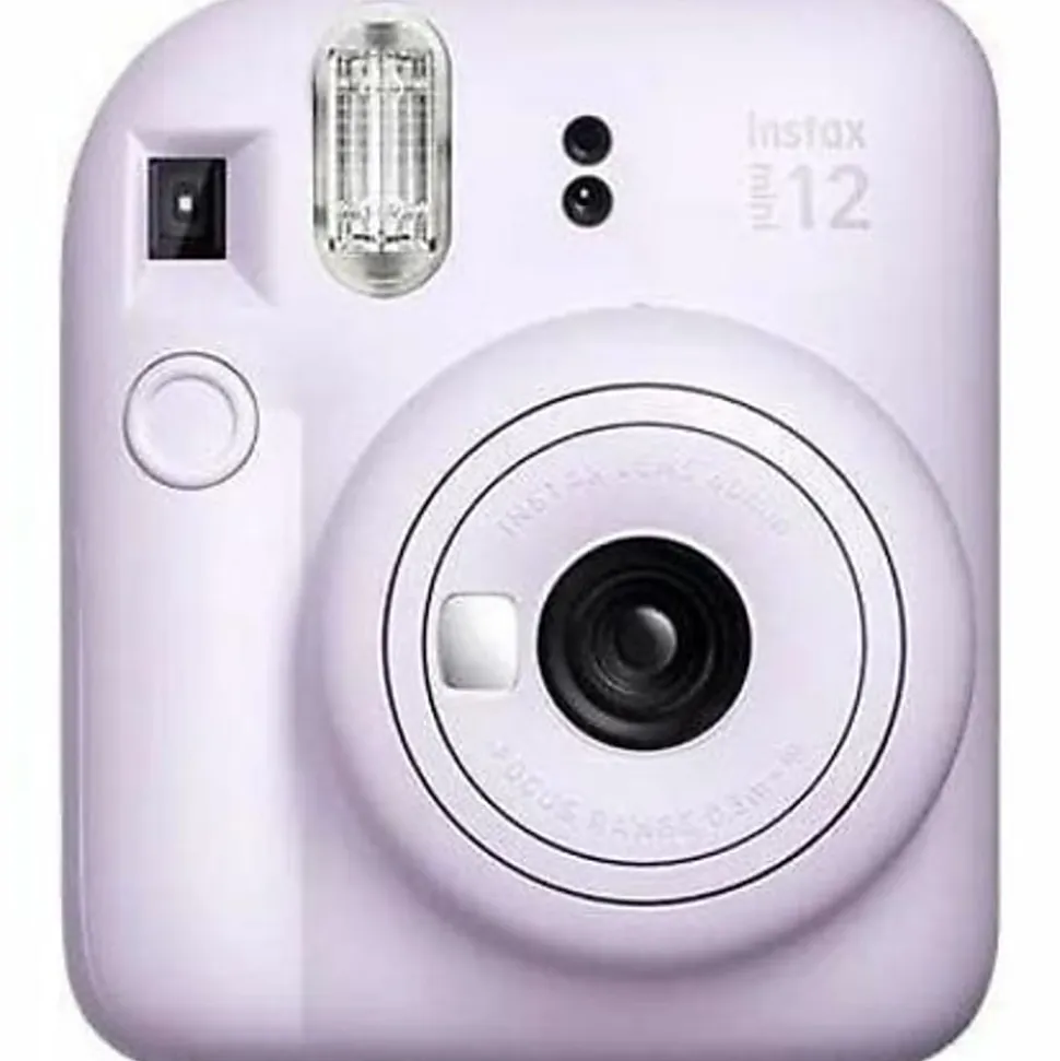 Fujifilm Instax Mini 12 Instant Film Camera With Lens, Lilac Purple