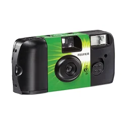 Fujifilm QuickSnap Flash 400 Single-Use Disposable Camera With Flash