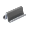 Fusion Business Card Holder, 20-Card Capacity, White/Gray