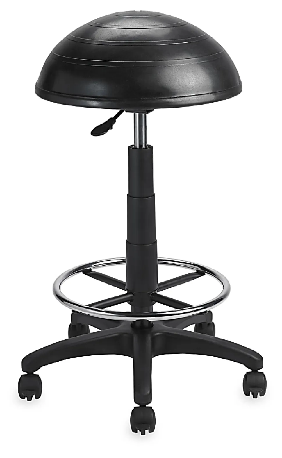 Gaiam High-Rise Balance Ball® Stool, 31"H, Black