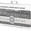Gaiam Relax Lower Back Wrap, 10-3/4"H x 5-3/4"W x 2"D, Gray