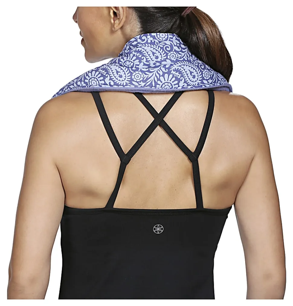 Gaiam Relax Neck And Shoulder Wrap, 10-3/4"H x 5-3/4"W x 2"D, Purple