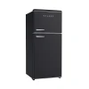 Galanz Retro 18 Cu. Ft. Dual Door Refrigerator, Retro Black, Total Qty 1