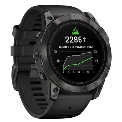 Garmin epix Pro (Gen 2) Sapphire Edition Smartwatch with 51 mm Case, Carbon Gray/Black