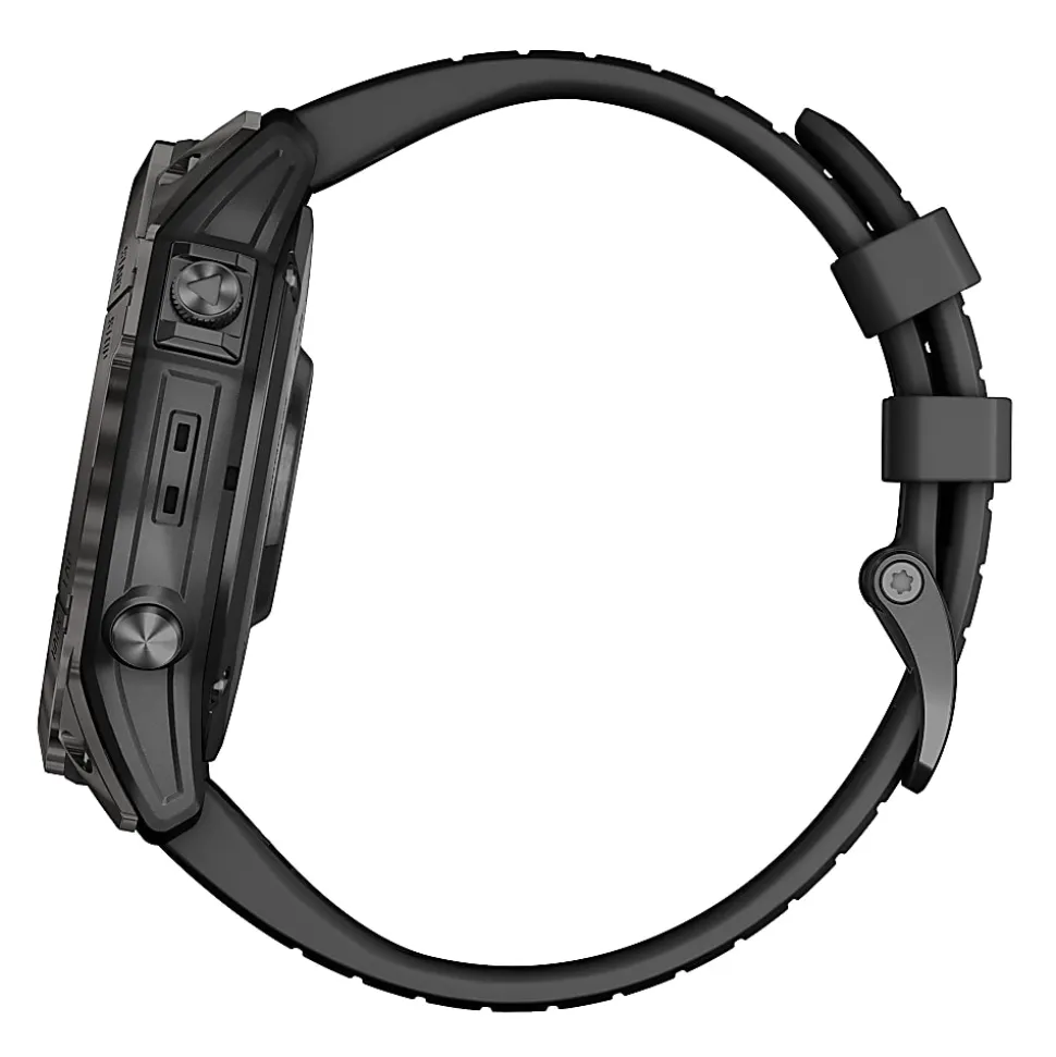 Garmin epix Pro (Gen 2) Sapphire Edition Smartwatch with 51 mm Case, Carbon Gray/Black