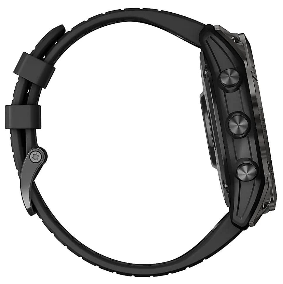 Garmin epix Pro (Gen 2) Sapphire Edition Smartwatch with 51 mm Case, Carbon Gray/Black
