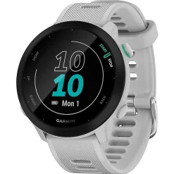 Garmin Forerunner 55 Running Watch, White