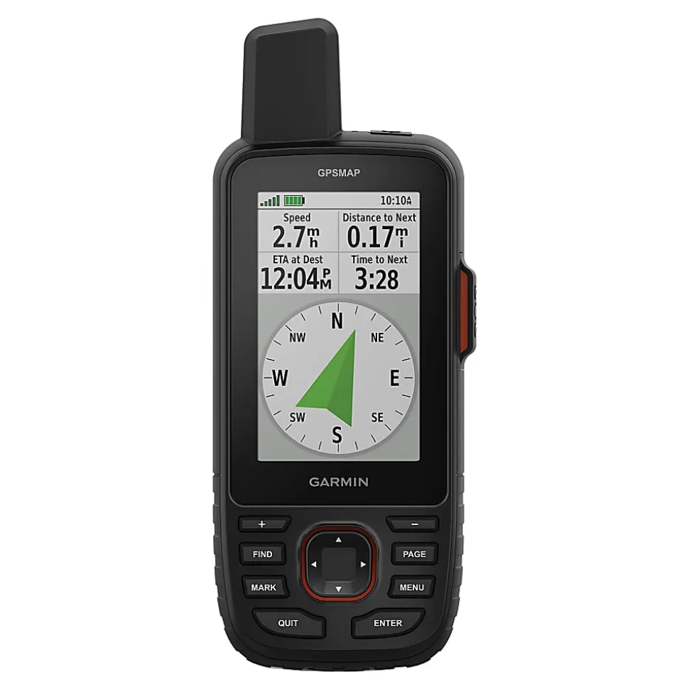 Garmin 67i 010-02812-00 Hiking Handheld GPS Device With 3" Display And inReach Satellite Technology