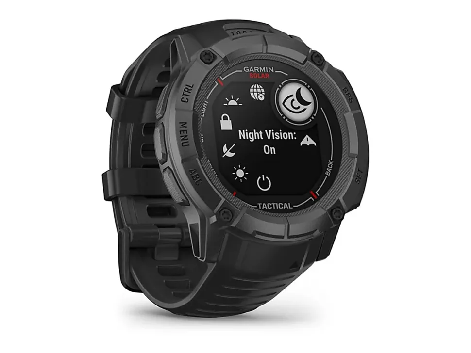 Garmin® Instinct 2X Tactical Edition Solar Smart Watch, Black