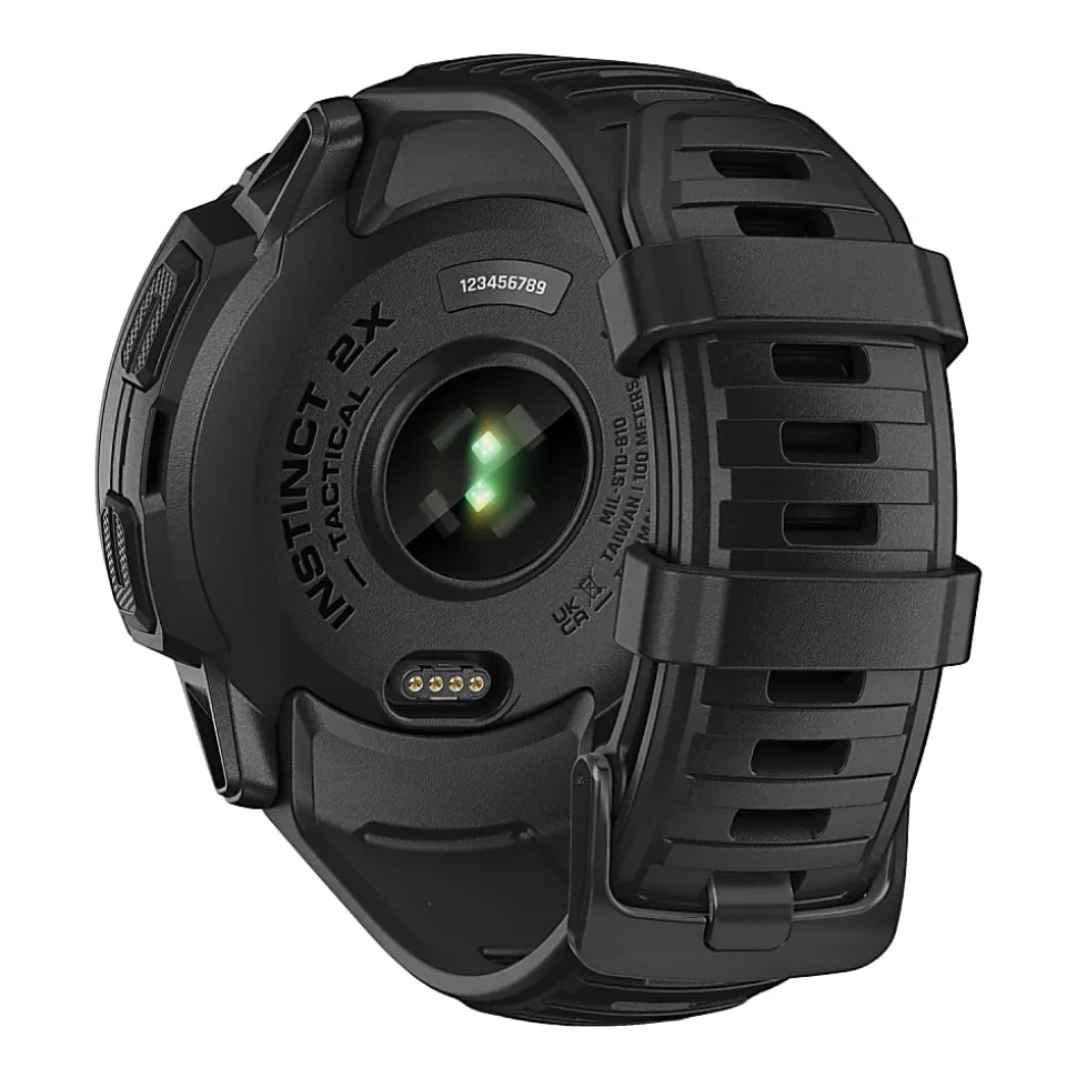 Garmin® Instinct 2X Tactical Edition Solar Smart Watch, Black
