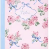 Gartner Studios Composition Notebook, 7-1/2" x 9-3/4," College Ruled, 100 Sheets, Bow and Floral