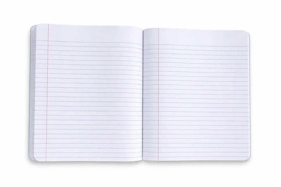 Gartner Studios Composition Notebook, 7-1/2" x 9-3/4," College Ruled, 100 Sheets, Bow and Floral