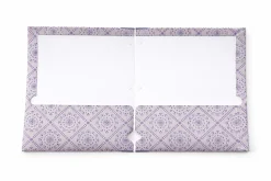 Gartner Studios Dual Pocket Folder, 9-1/4" x 11-1/2", Navy Tile
