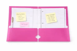 Gartner Studios Dual Pocket Folder, 9-1/4" x 11-1/2", Bow