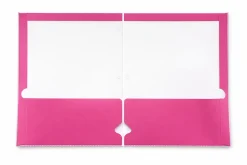 Gartner Studios Dual Pocket Folder, 9-1/4" x 11-1/2", Pink Floral